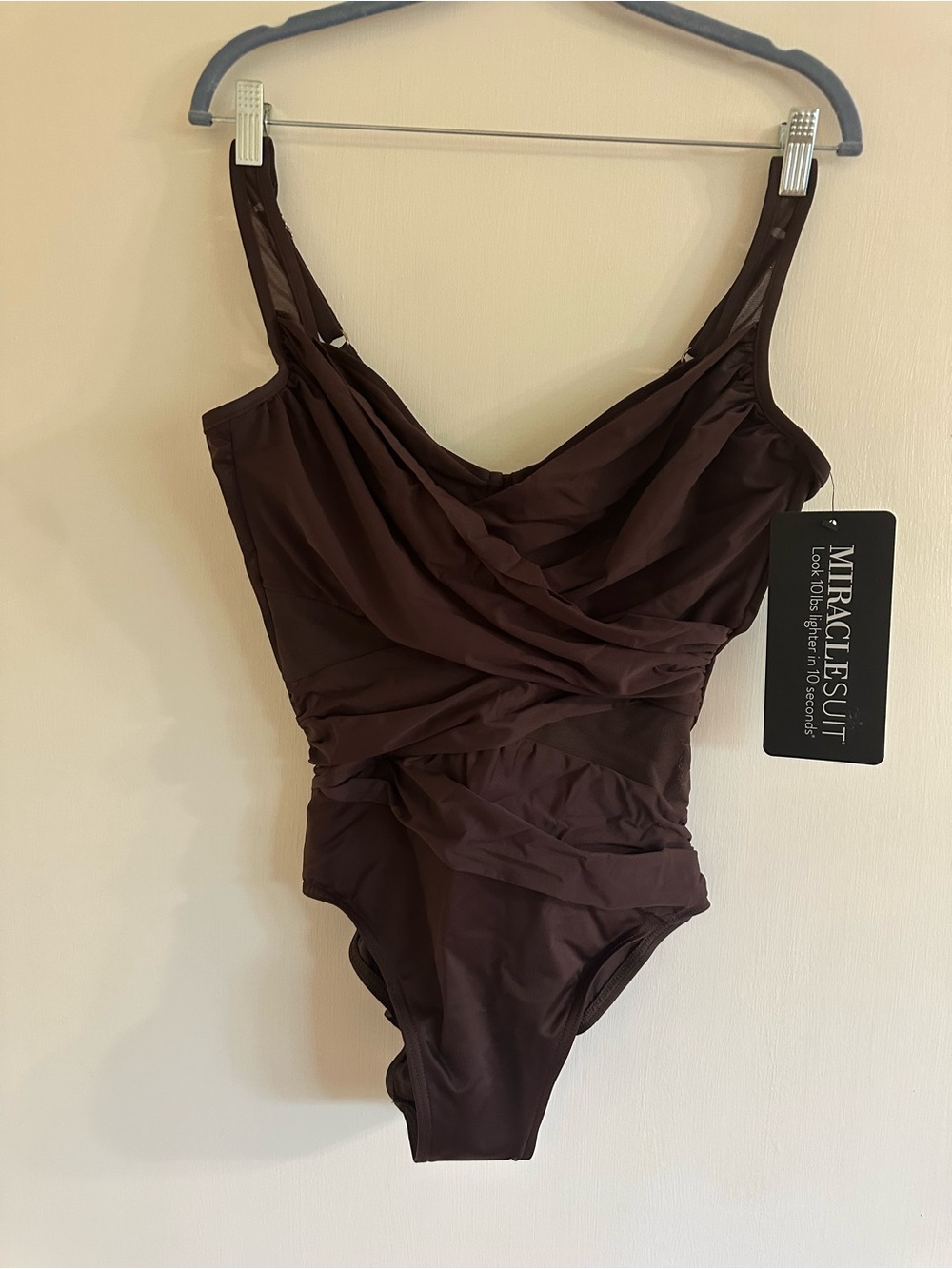 Miraclesuit Sumatra Brown One-Piece Swimsuit